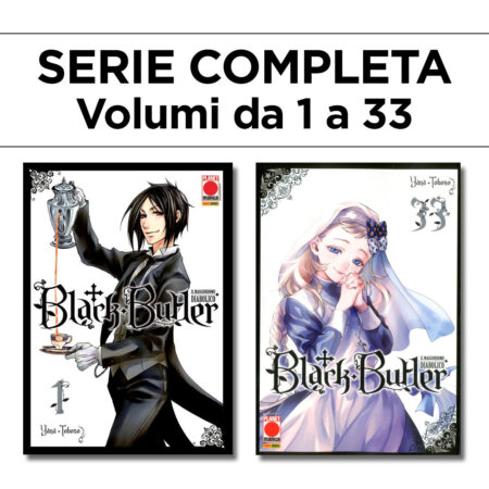 Black Butler - Il Maggiordomo Diabolico 1/33 - Ristampa - Serie Completa - Panini Comics - Italiano