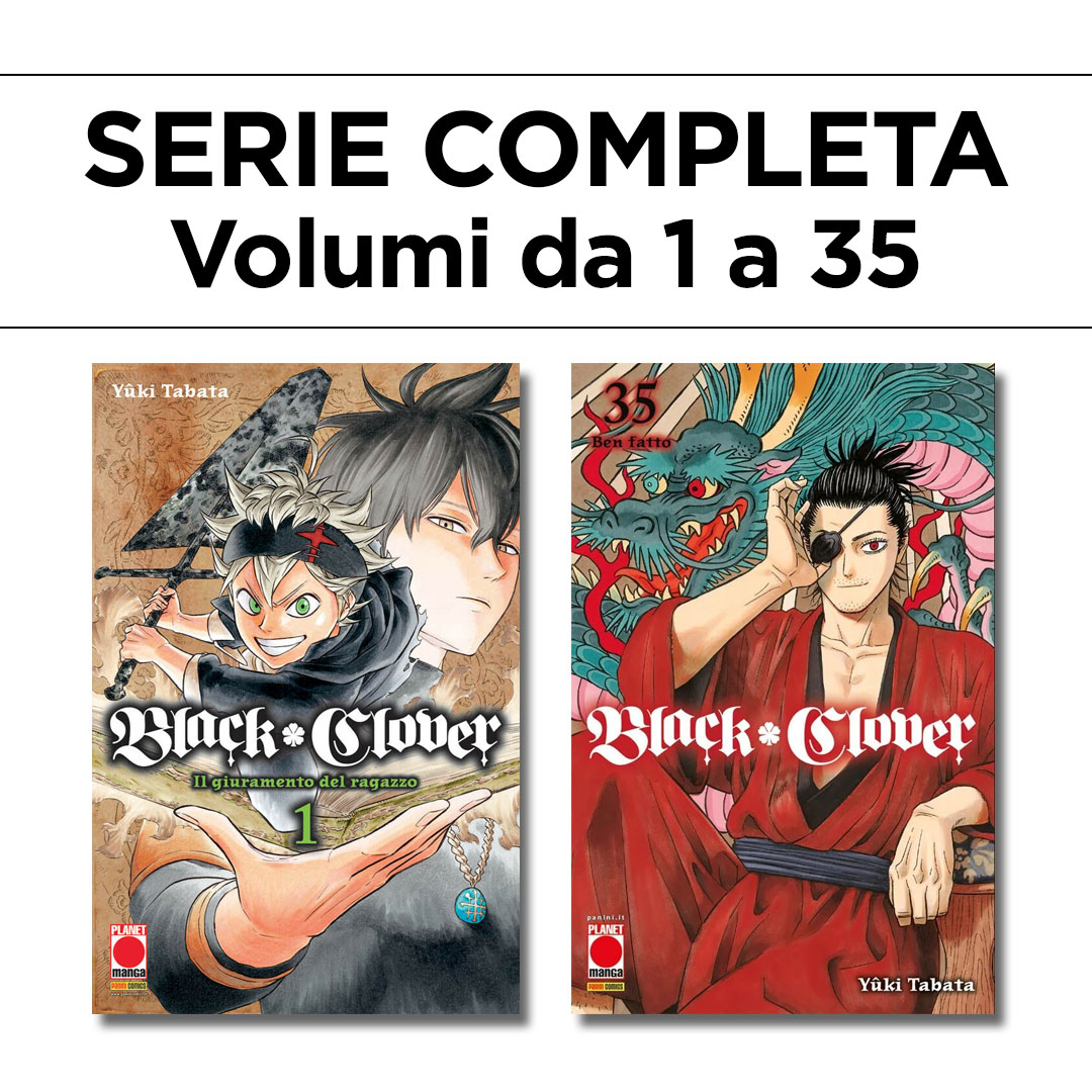 Immagine di Black Clover 1/35 – Ristampa – Serie Completa – Panini Comics – Italiano