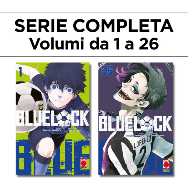 Blue Lock 1/26 - Serie Completa - Panini Comics - Italiano