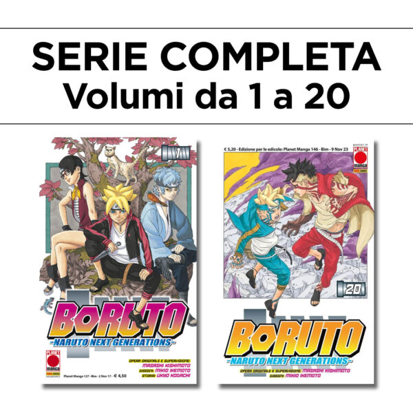 Boruto - Naruto Next Generations 1/20 - Ristampa - Serie Completa - Panini Comics - Italiano