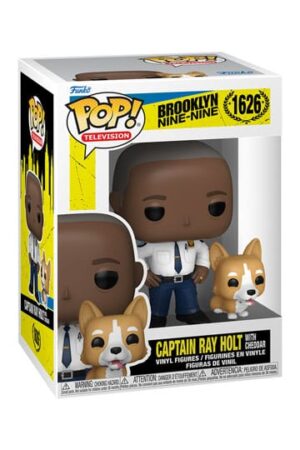 Brooklyn Nine-Nine Funko POP! TV Vinyl Figure Cpt Holt w/dog 9 cm #1626 - TV