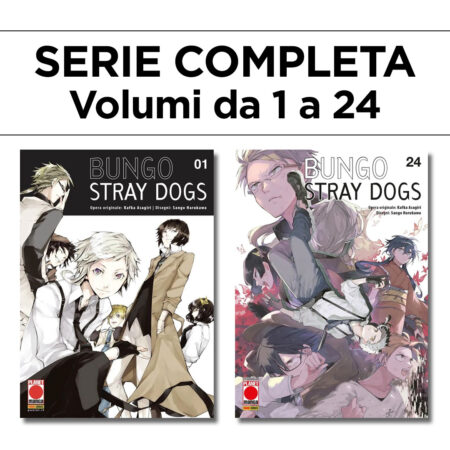 Bungo Stray Dogs 1/24 - Ristampa - Serie Completa - Panini Comics - Italiano