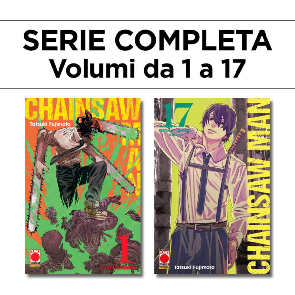 Chainsaw Man 1/17 - Ristampa - Serie Completa - Panini Comics - Italiano