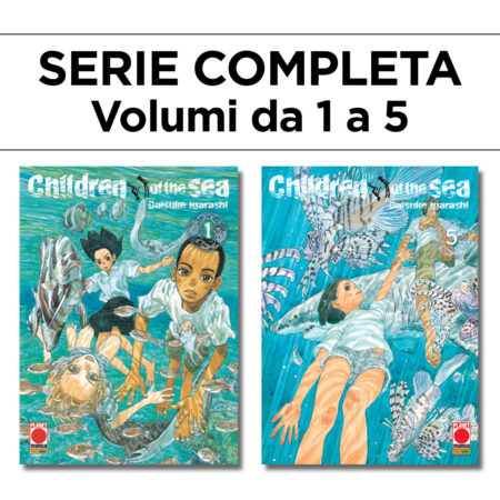 Children of the Sea 1/5 - Ristampa - Serie Completa - Panini Comics - Italiano