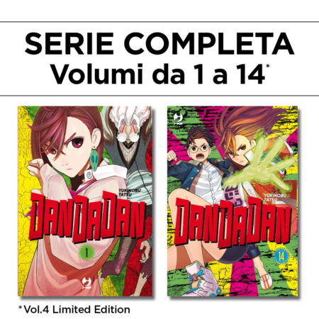 Dandadan 1-14 (Vol. 4 Limited Edition) - Serie Completa - Jpop - Italiano