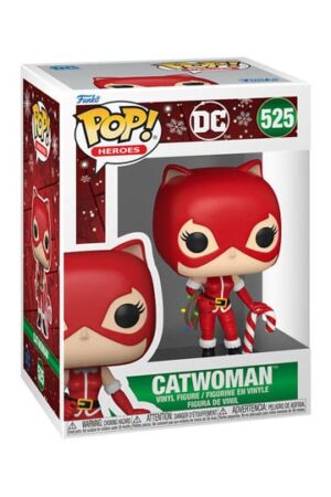 DC Comics Funko POP! Heroes Vinyl Holiday '24- Catwoman 9 cm #525 - Heroes