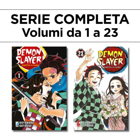 Demon Slayer - Kimetsu No Yaiba 1/23 - Serie Completa - Edizioni Star Comics - Italiano