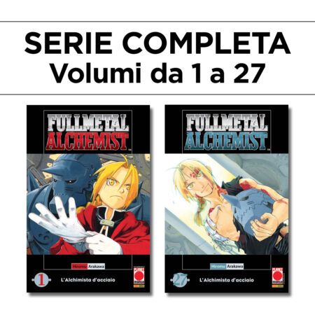 Fullmetal Alchemist 1/27 - Ristampa - Serie Completa - Panini Comics - Italiano