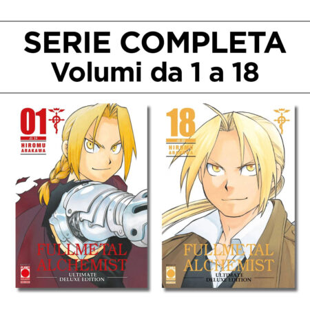 Fullmetal Alchemist - Ultimate Deluxe Edition 1/18 - Serie Completa - Panini Comics - Italiano