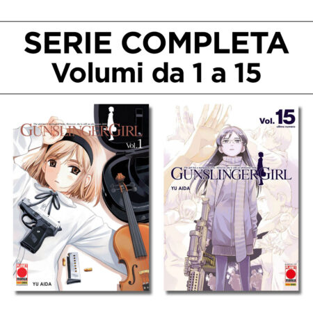 Gunslinger Girl 1/15 - Serie Completa - Panini Comics - Italiano