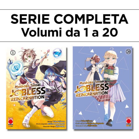 Mushoku Tensei - Jobless Reincarnation 1/20 - Ristampa - Serie Completa - Panini Comics - Italiano