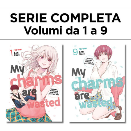 My Charms are Wasted 1/9 - Serie Completa - Jpop - Italiano