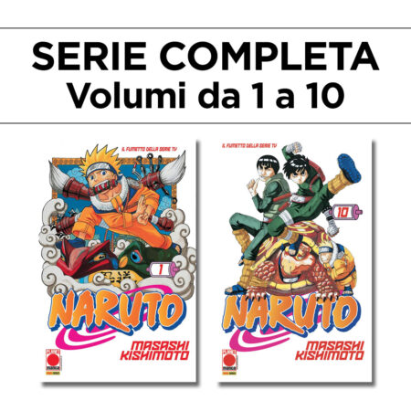 Naruto Il Mito 1/10 - Ristampa - Serie Completa - Panini Comics - Italiano