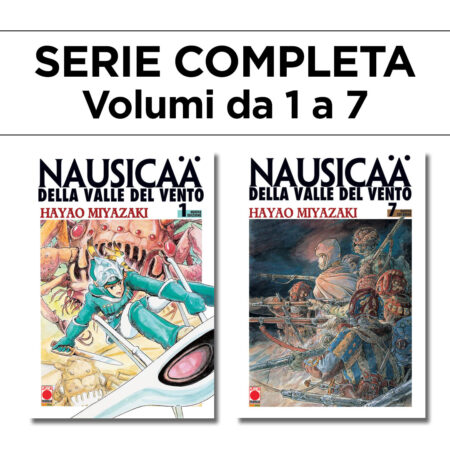 Nausicaa della Valle del Vento 1/7 - Ristampa - Serie Completa - Panini Comics - Italiano