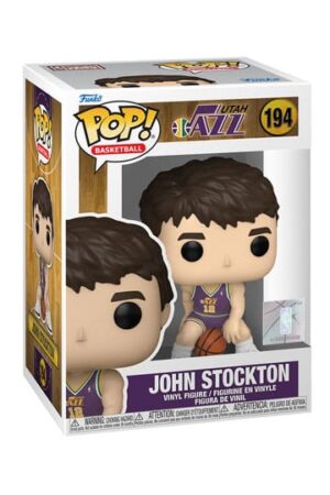 NBA Legends Funko POP! Sports Vinyl Figure Utah Jazz: John Stockton (Rookie Season) 9 cm #194 - Sports