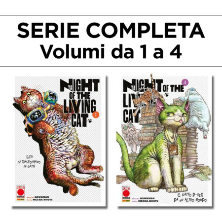 Nyaight of the Living Cat 1/4 - Serie Completa - Panini Comics - Italiano