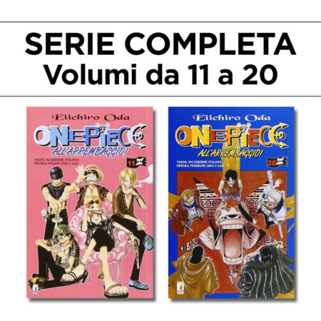 One Piece - Serie Blu 11/20 - Serie Completa - Edizioni Star Comics - Italiano