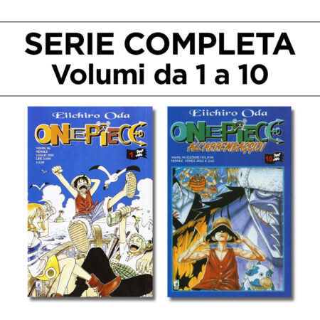 One Piece - Serie Blu 1/10 - Serie Completa - Edizioni Star Comics - Italiano