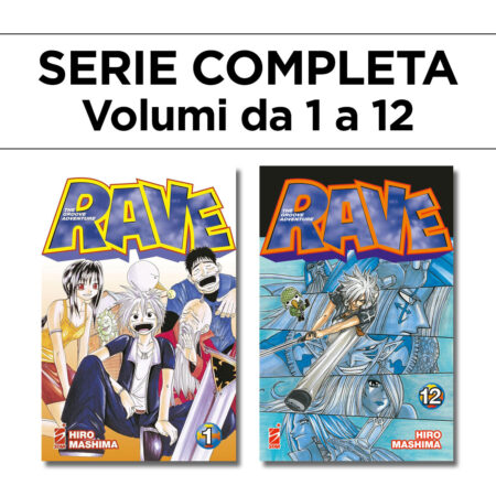 Rave - The Groove Adventure - New Edition 1/12 - Serie Completa - Edizioni Star Comics - Italiano