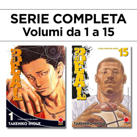 Real 1/15 - Ristampa - Serie Completa - Panini Comics - Italiano