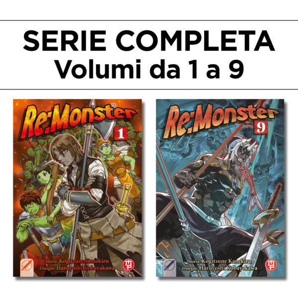 Re:Monster 1/9 - Serie Completa - Magic Press - Italiano