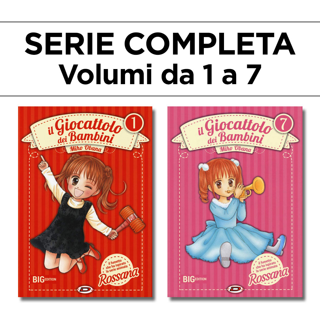 Immagine di Il Giocattolo dei Bambini – Rossana 1/7 – Big Edition – Serie Completa – Dynit – Italiano