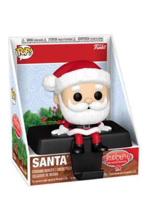 Rudolph the Red-Nosed Reindeer Funko POP! Edge-Sitter Figure Santa Claus 9 cm - Movies