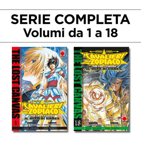 Saint Seiya - I Cavalieri dello Zodiaco - The Lost Canvas: Il Mito di Hades 1/18 - Serie Completa - Panini Comics - Italiano