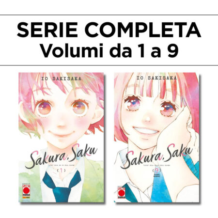 Sakura, Saku 1/9 - Serie Completa - Panini Comics - Italiano