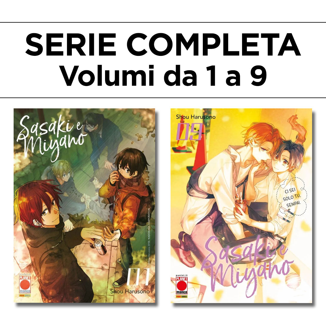 Immagine di Sasaki e Miyano 1/9 – Serie Completa – Panini Comics – Italiano