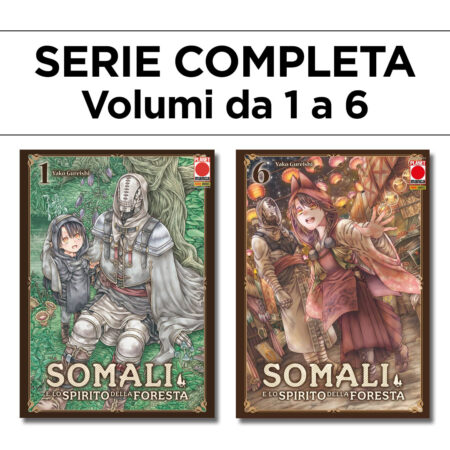 Somali e lo Spirito della Foresta 1/6 - Serie Completa - Panini Comics - Italiano