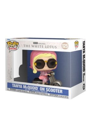 The White Lotus Funko POP! Rides Vinyl Figure Tanya on Scooter 9 cm #125 - Rides