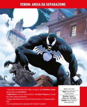 Venom - Ansia da Separazione - Marvel Collection - Panini Comics - Italiano