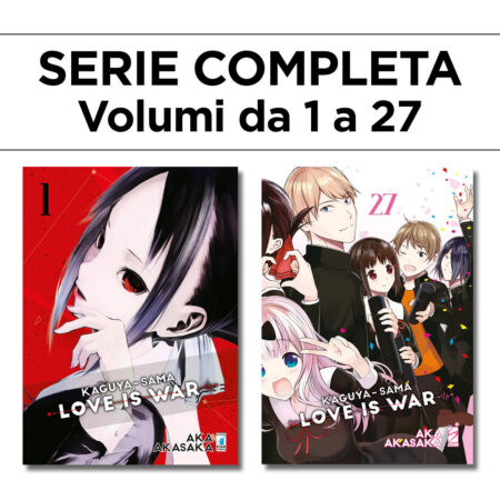 Kaguya-Sama: Love is War 1/27 - Serie Completa - Edizioni Star Comics - Italiano