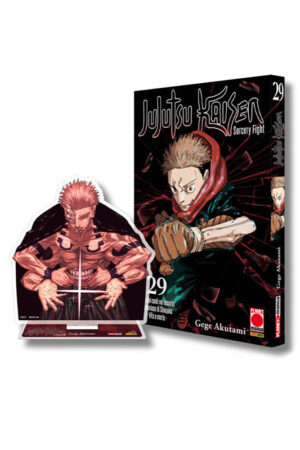 Jujutsu Kaisen - Sorcery Fight 29 - Variant con Acrilico - Manga Hero 64 - Panini Comics - Italiano Jujutsu Kaisen - Sorcery Fight 29 - Variant con Acrilico - Manga Hero 64 - Panini Comics - Italiano